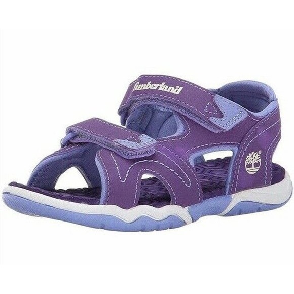 Timberland | Adventure Seeker Toddler Girls 5M Purple Sandals Open Toe Shoes - Picture 1 of 9